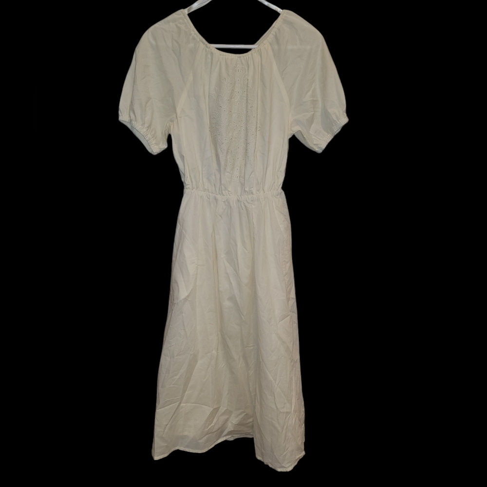 RTR Dress Pamela Love Designer Dress cotton with embroidered bodice